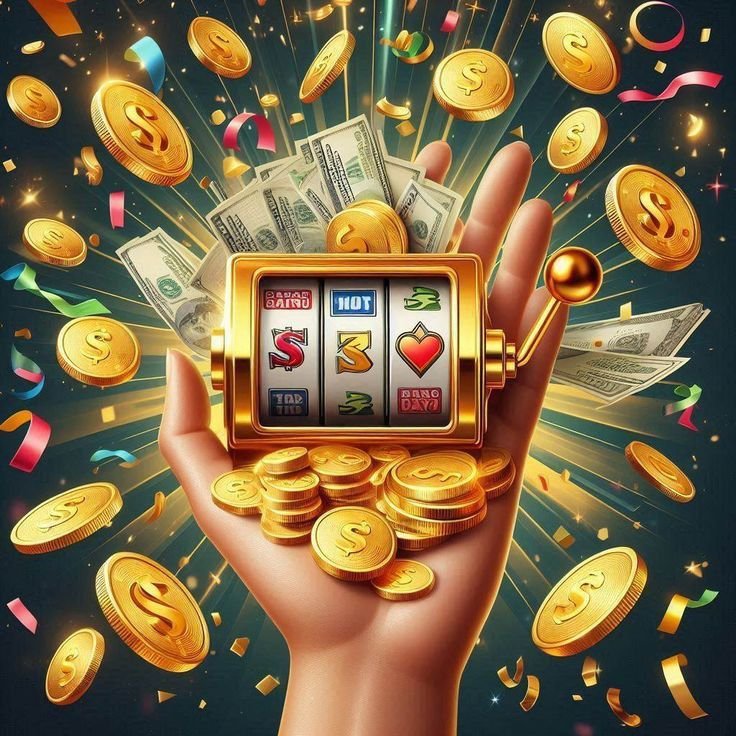 Dashboard showing live football and slot game categories